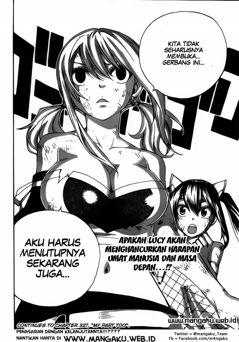 Fairy Tail Chapter 326 Gambar 19