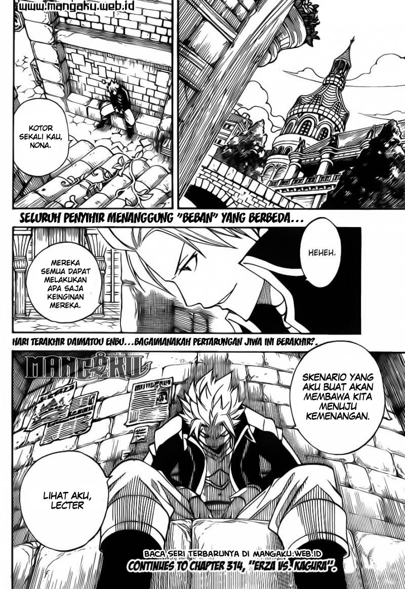 Fairy Tail Chapter 313 Gambar 20