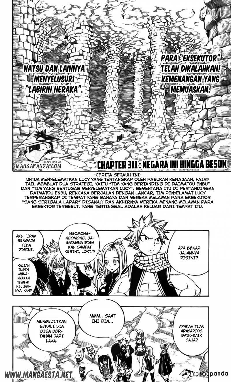 Fairy Tail Chapter 311 Gambar 3