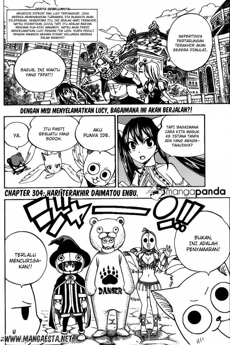 Fairy Tail Chapter 304 Gambar 3