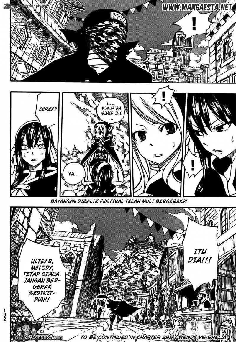 Fairy Tail Chapter 287 Gambar 20