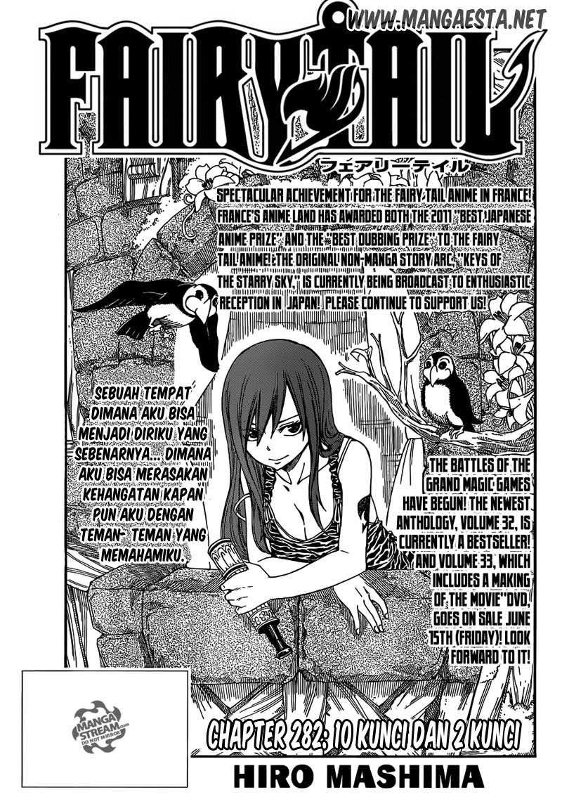 Baca Komik Fairy Tail Chapter 282 Gambar 1