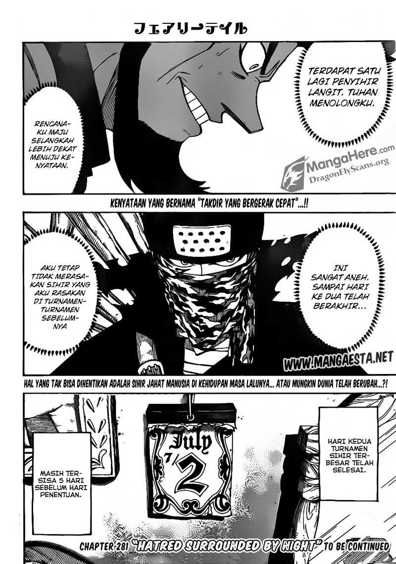 Fairy Tail Chapter 280 Gambar 20