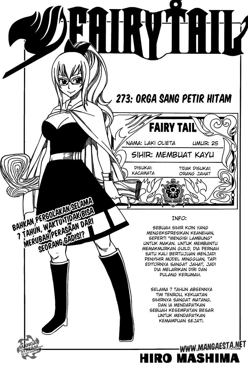 Baca Komik Fairy Tail Chapter 273 Gambar 1