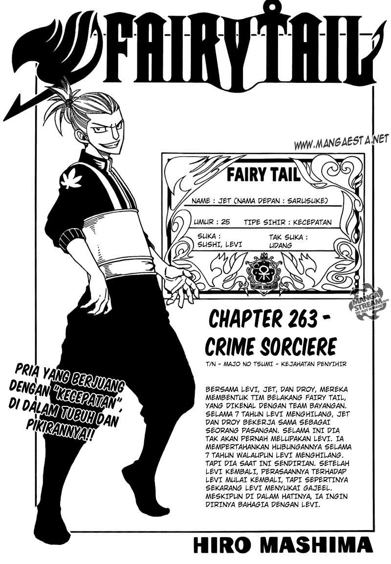 Fairy Tail Chapter 263 Gambar 3
