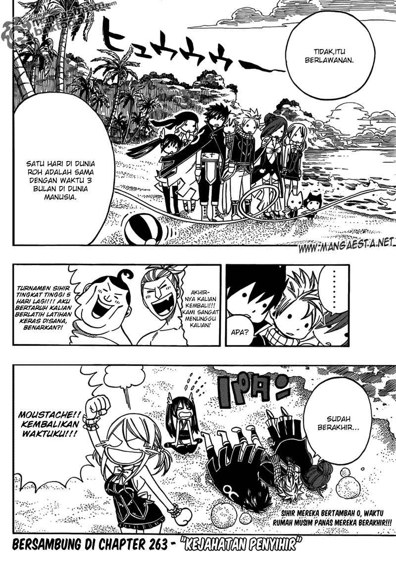 Fairy Tail Chapter 262 Gambar 21