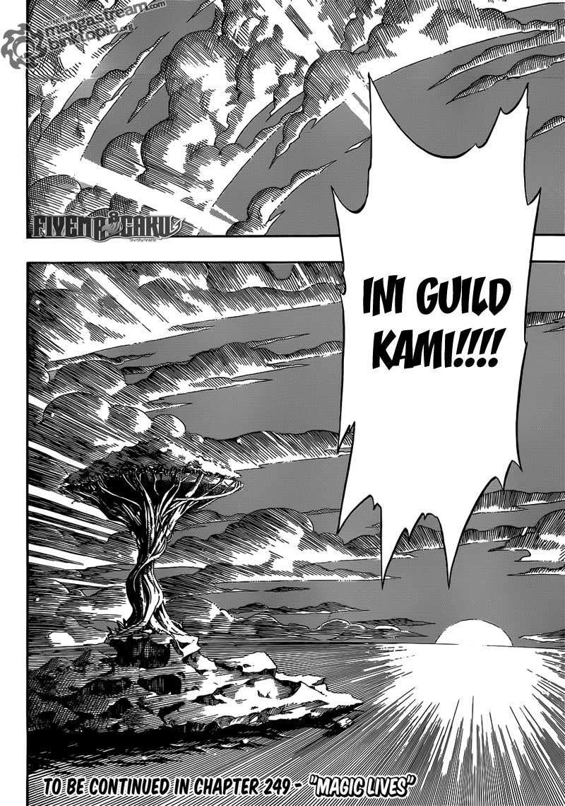 Fairy Tail Chapter 248 Gambar 20