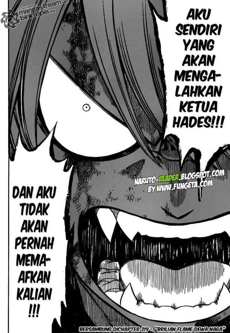 Fairy Tail Chapter 218 Gambar 19