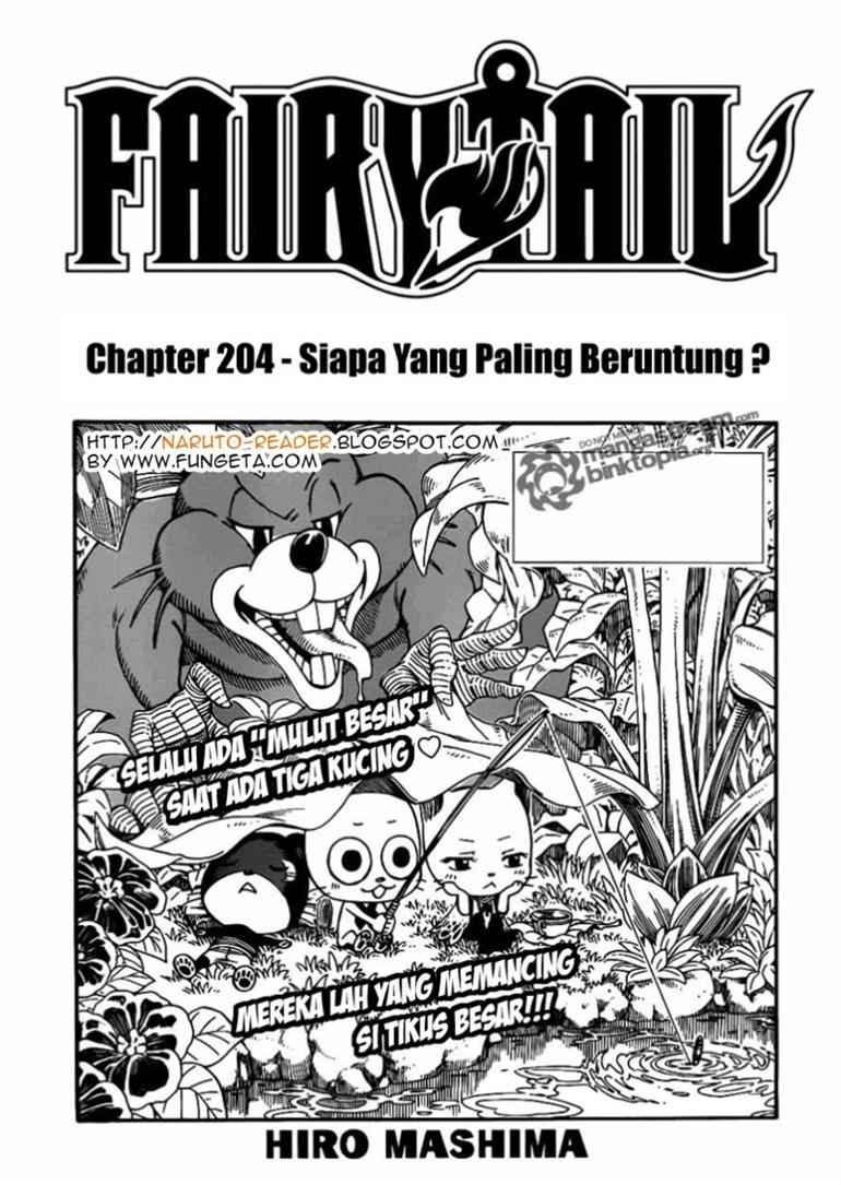 Baca Komik Fairy Tail Chapter 204 Gambar 1