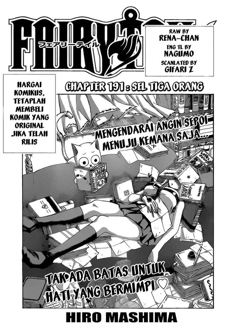 Baca Komik Fairy Tail Chapter 191 Gambar 1