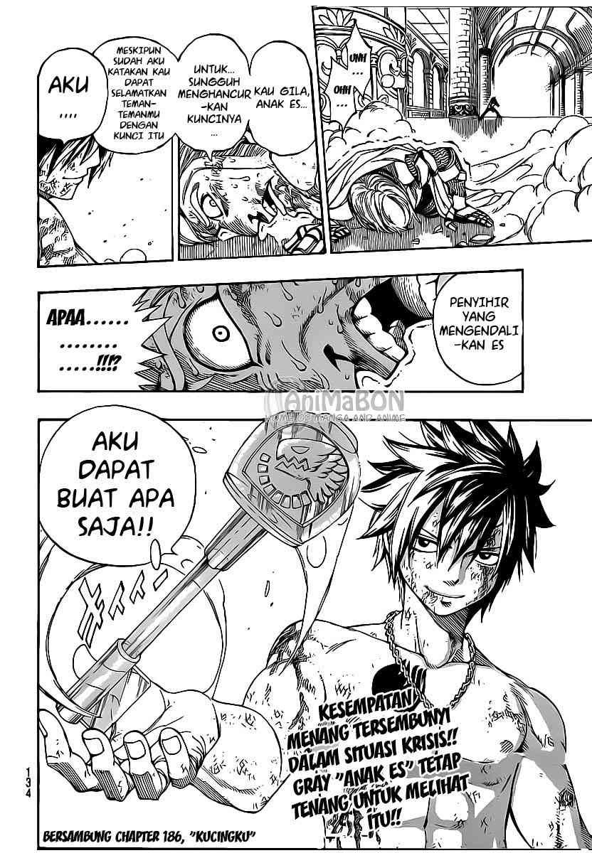 Fairy Tail Chapter 185 Gambar 19