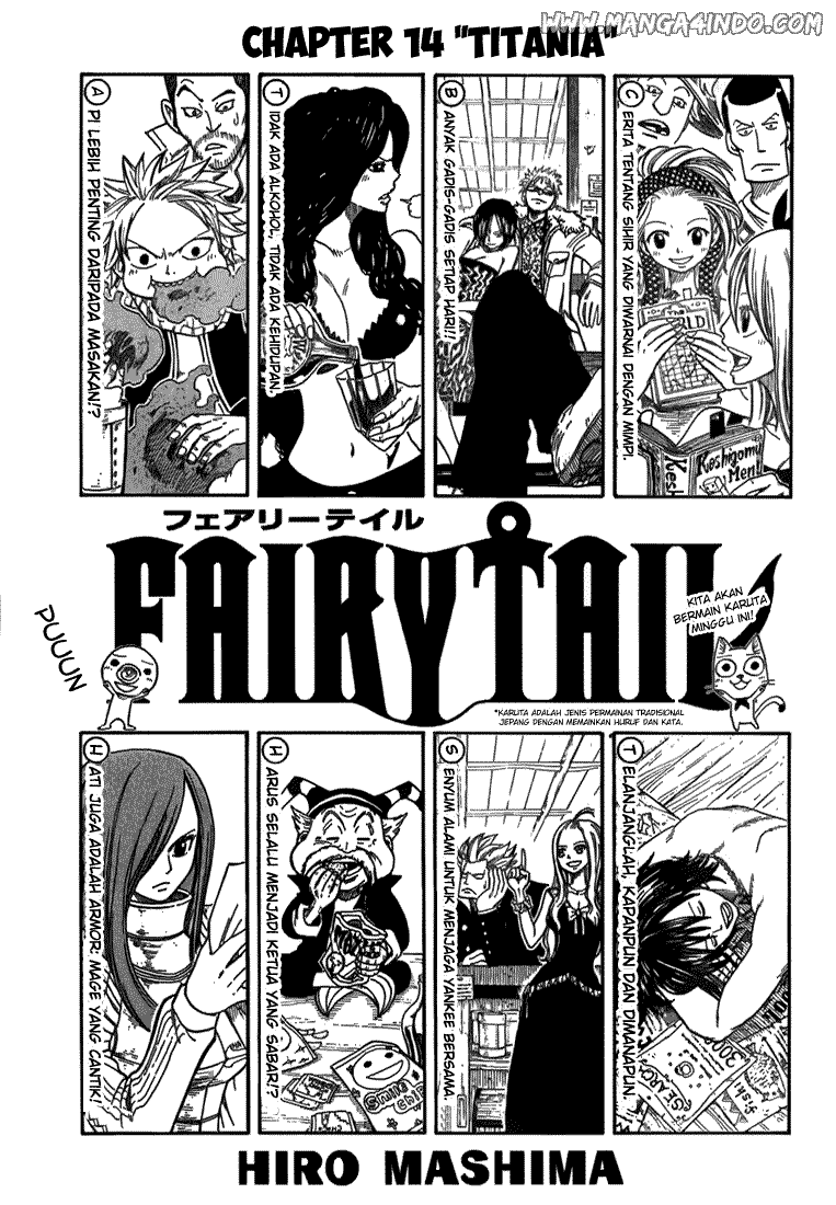 Baca Komik Fairy Tail Chapter 14 Gambar 1