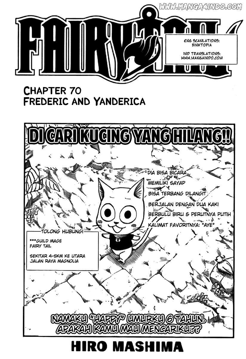 Baca Komik Fairy Tail Chapter 70 Gambar 1