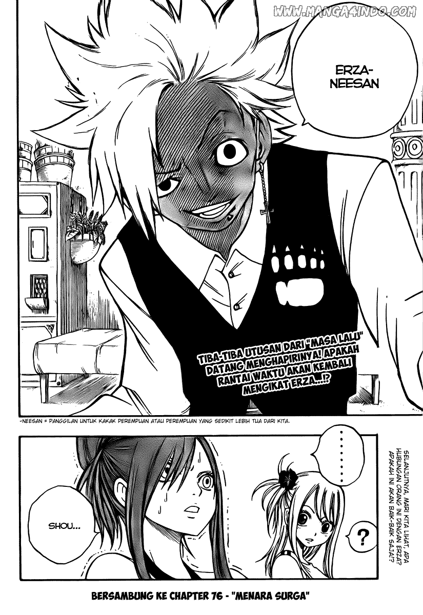 Fairy Tail Chapter 75 Gambar 24