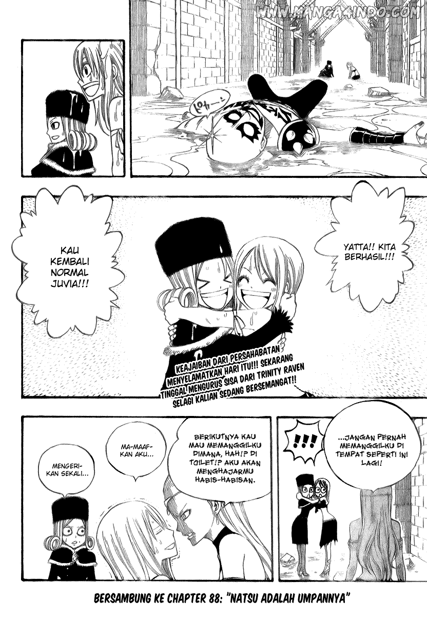 Fairy Tail Chapter 87 Gambar 18