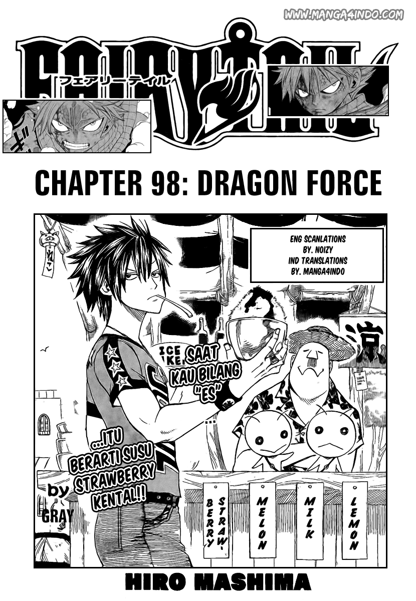 Baca Komik Fairy Tail Chapter 98 Gambar 1
