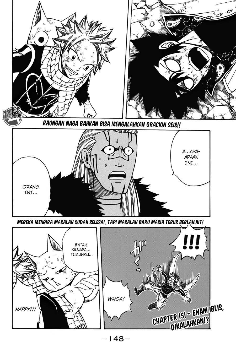Fairy Tail Chapter 151 Gambar 3