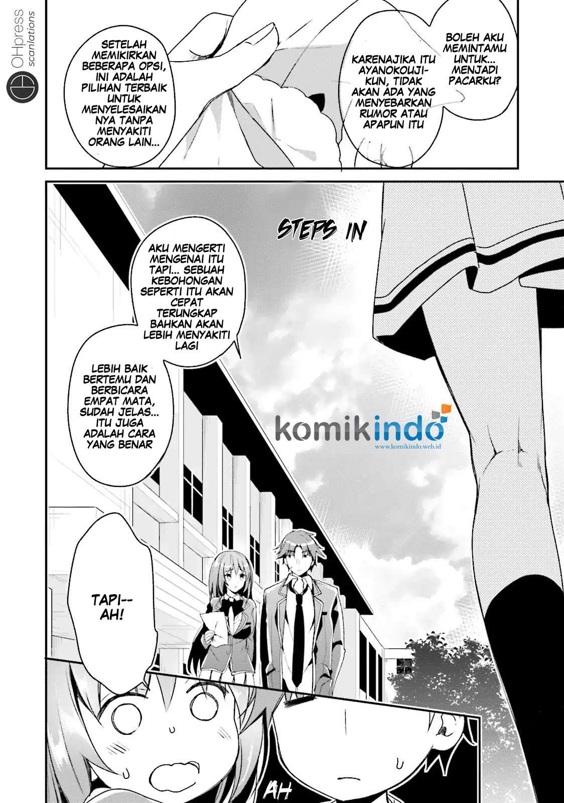 Youkoso Jitsuryoku Shijou Shugi no Kyoushitsu e Chapter 11 Gambar 29