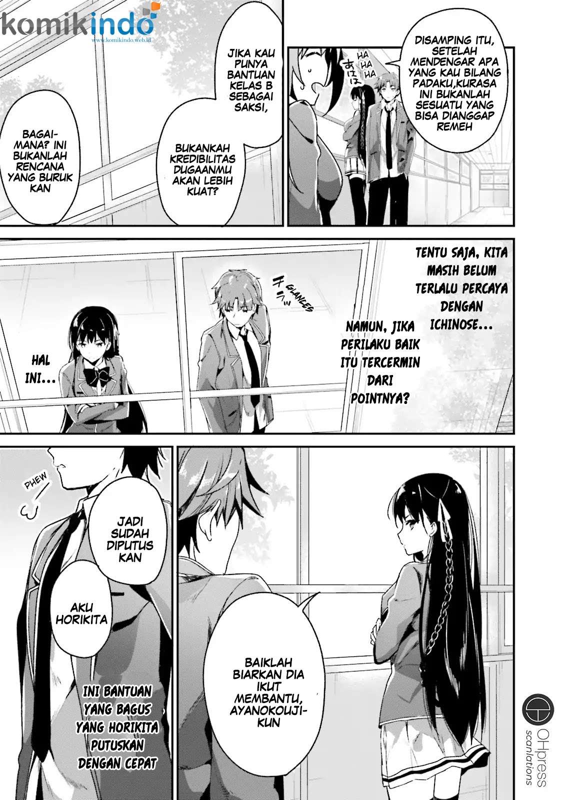 Youkoso Jitsuryoku Shijou Shugi no Kyoushitsu e Chapter 10 Gambar 32