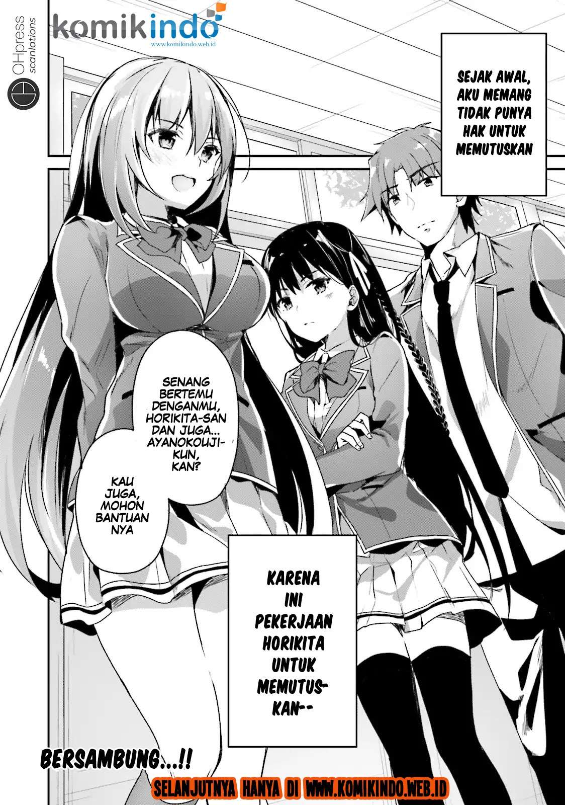 Youkoso Jitsuryoku Shijou Shugi no Kyoushitsu e Chapter 10 Gambar 33