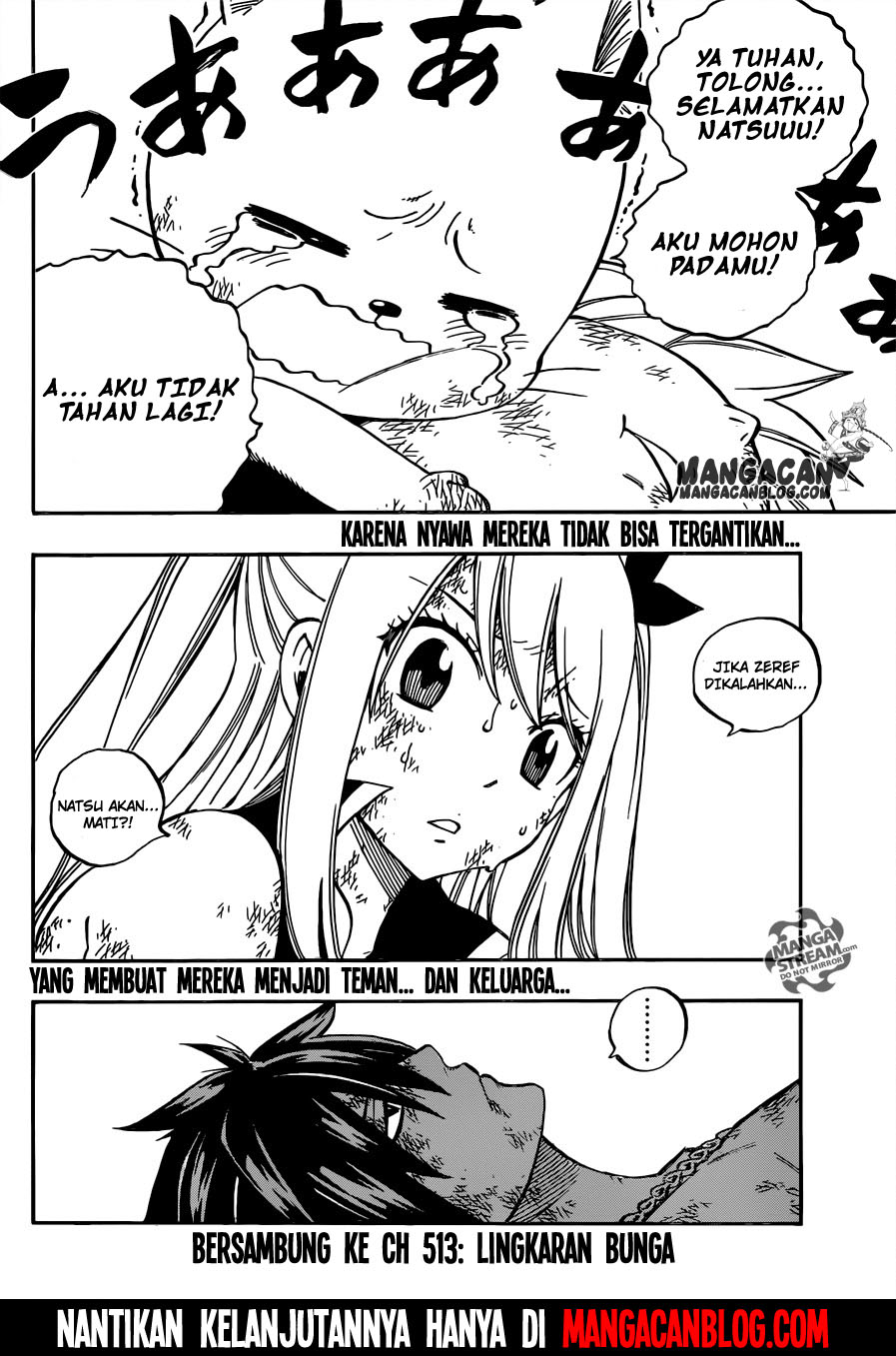 Fairy Tail Chapter 512 Gambar 22