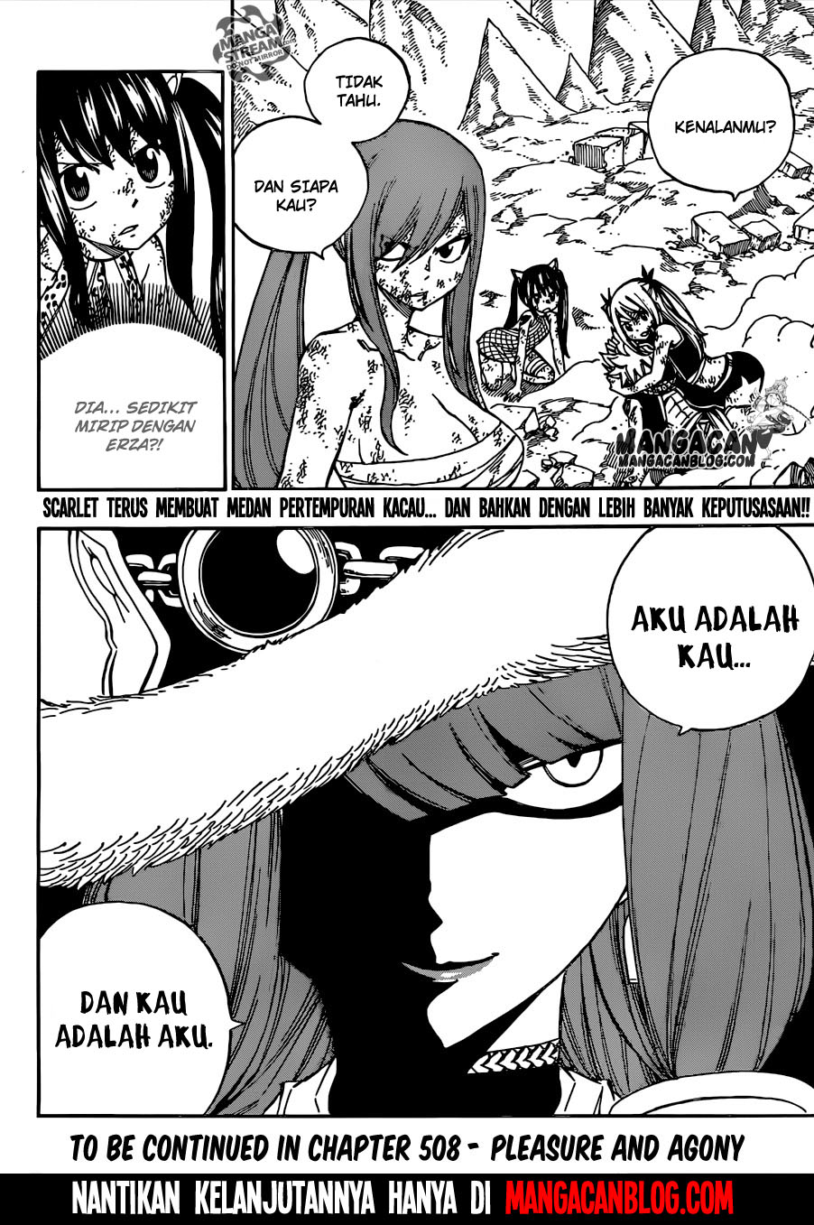 Fairy Tail Chapter 507 Gambar 22
