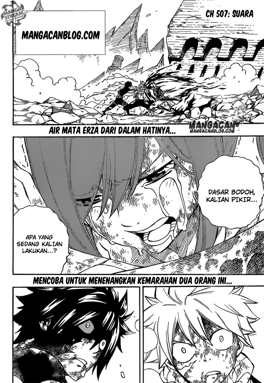 Fairy Tail Chapter 507 Gambar 5