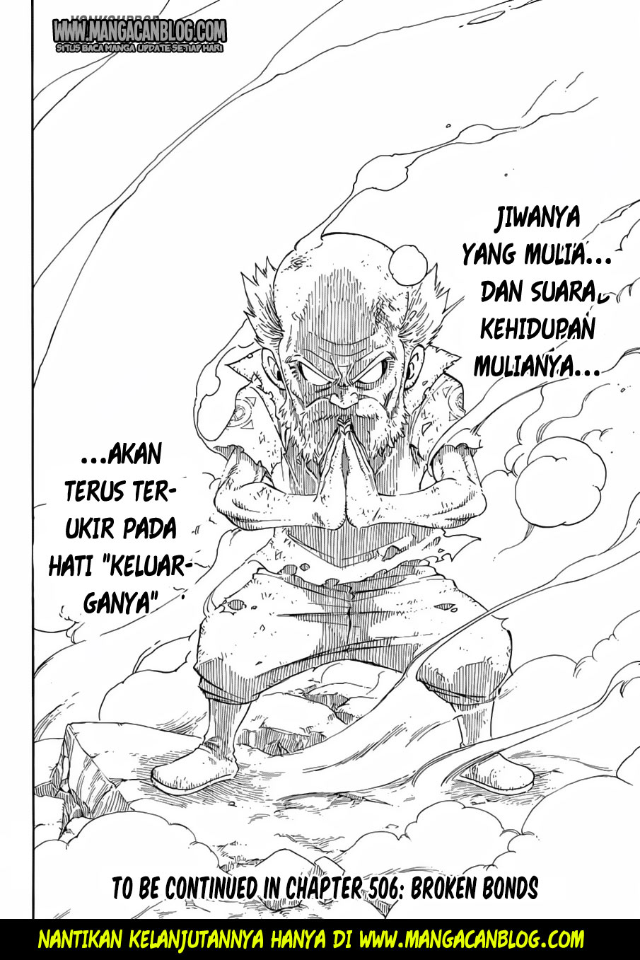 Fairy Tail Chapter 505 Gambar 20