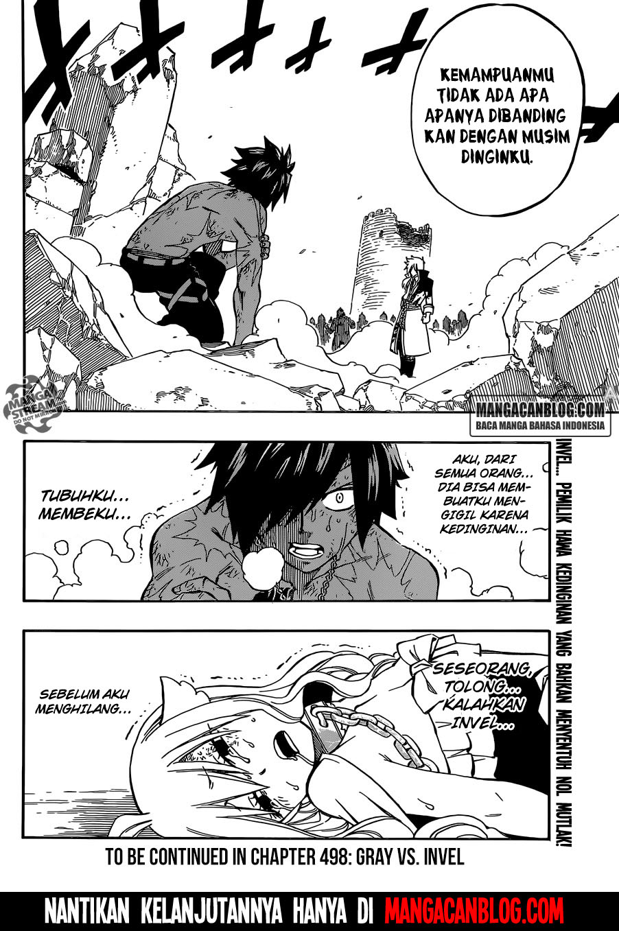 Fairy Tail Chapter 497 Gambar 22