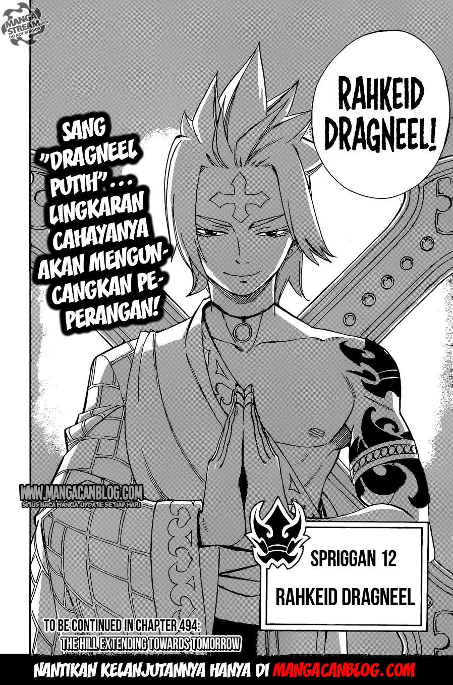 Fairy Tail Chapter 493 Gambar 23