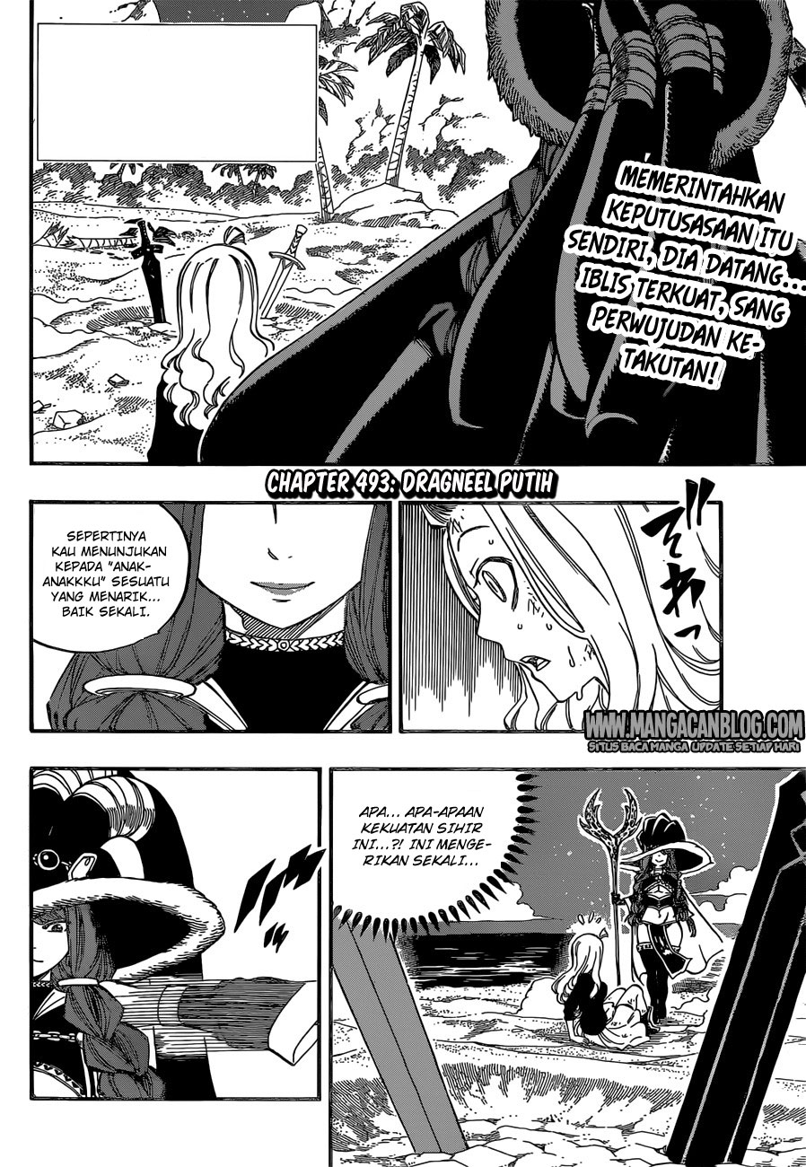 Fairy Tail Chapter 493 Gambar 5