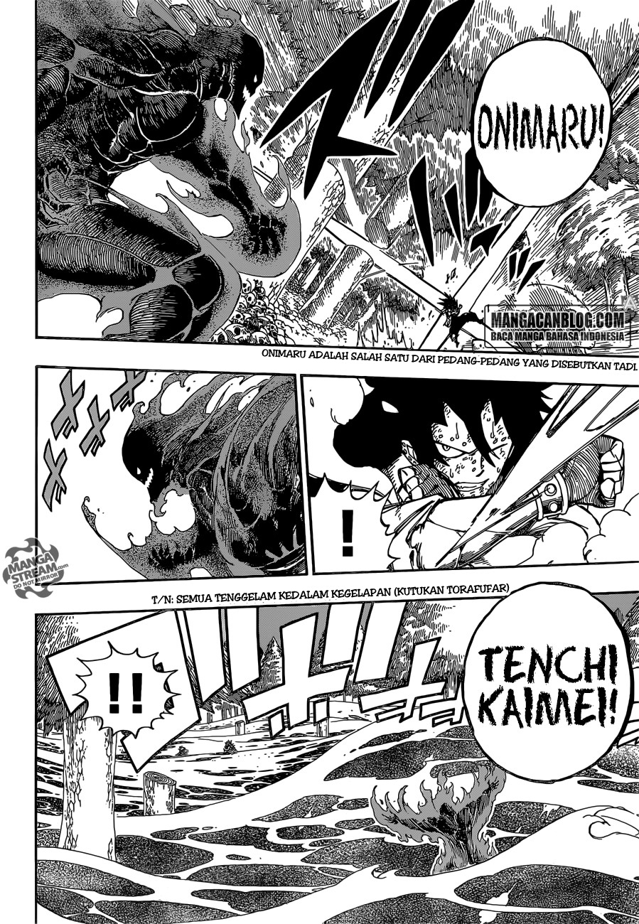 Fairy Tail Chapter 487 Gambar 10