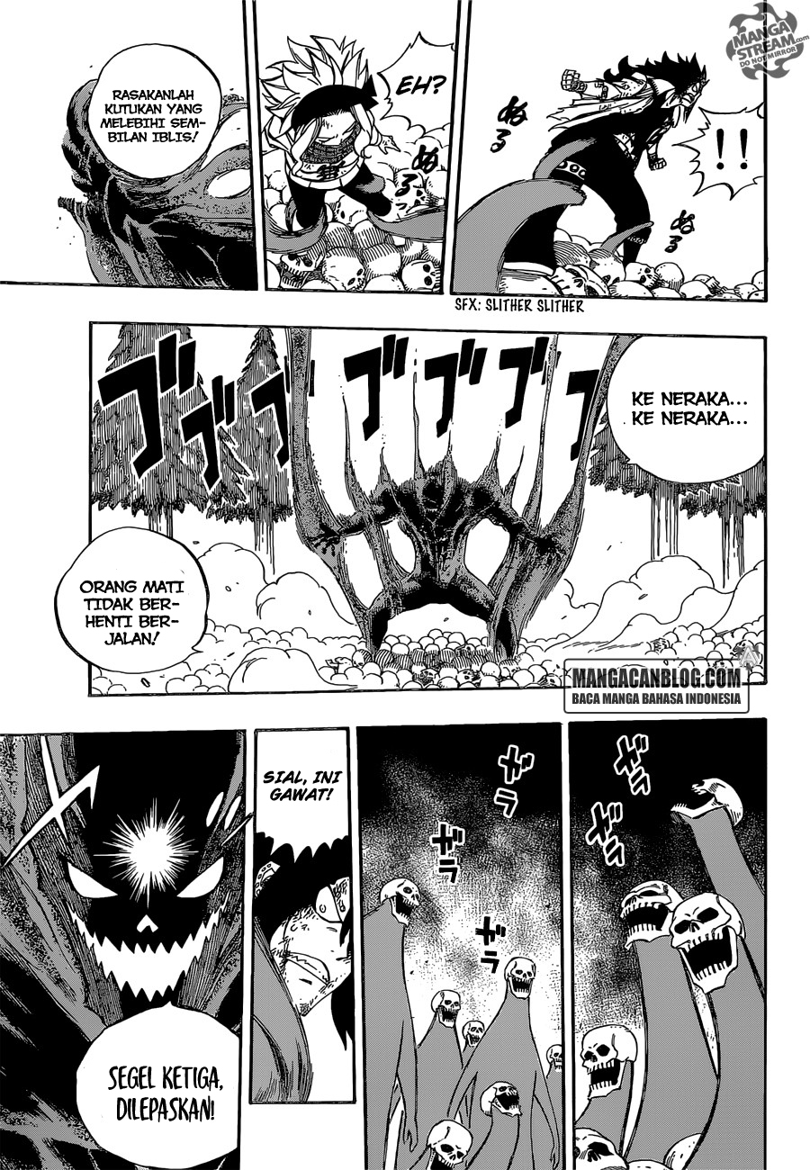 Fairy Tail Chapter 487 Gambar 13