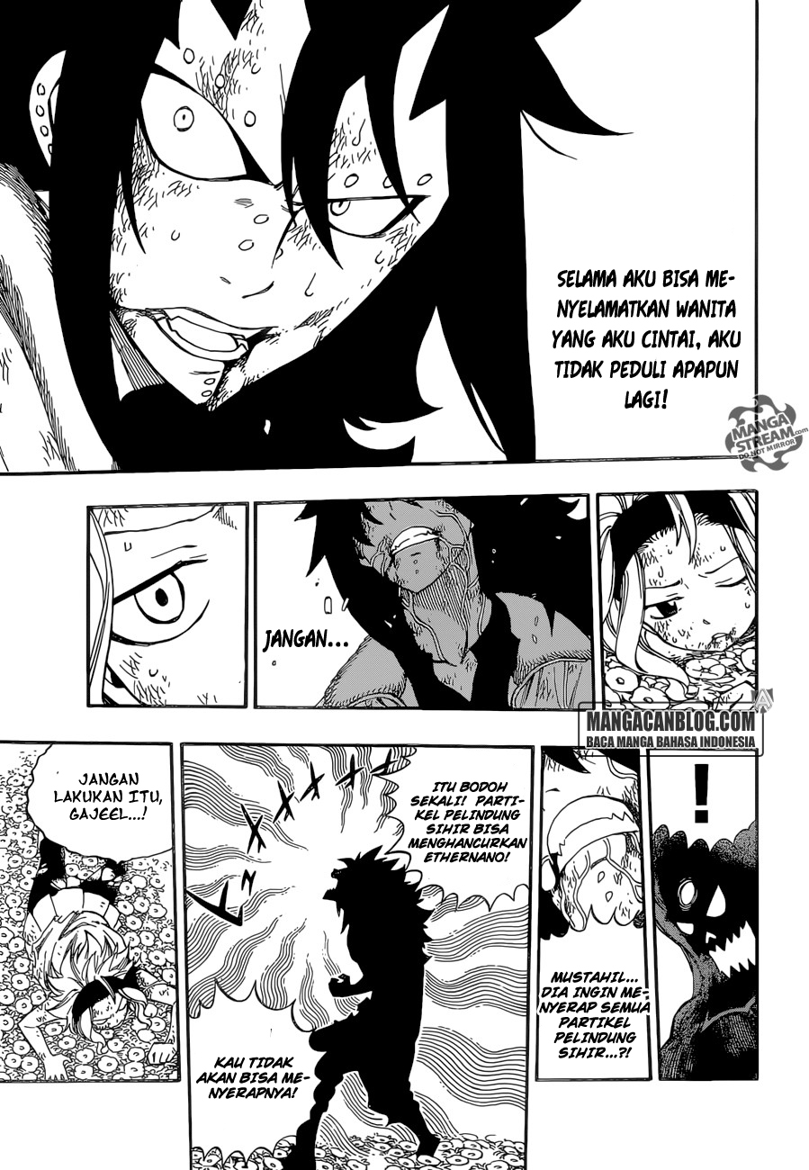 Fairy Tail Chapter 487 Gambar 19