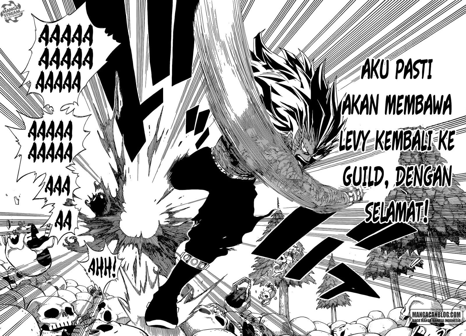 Fairy Tail Chapter 487 Gambar 22