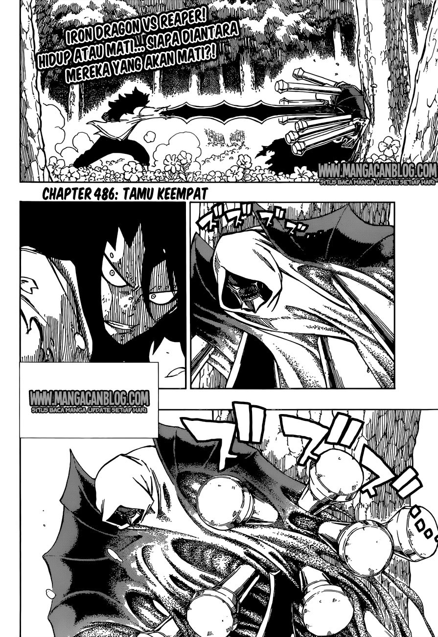 Fairy Tail Chapter 486 Gambar 5