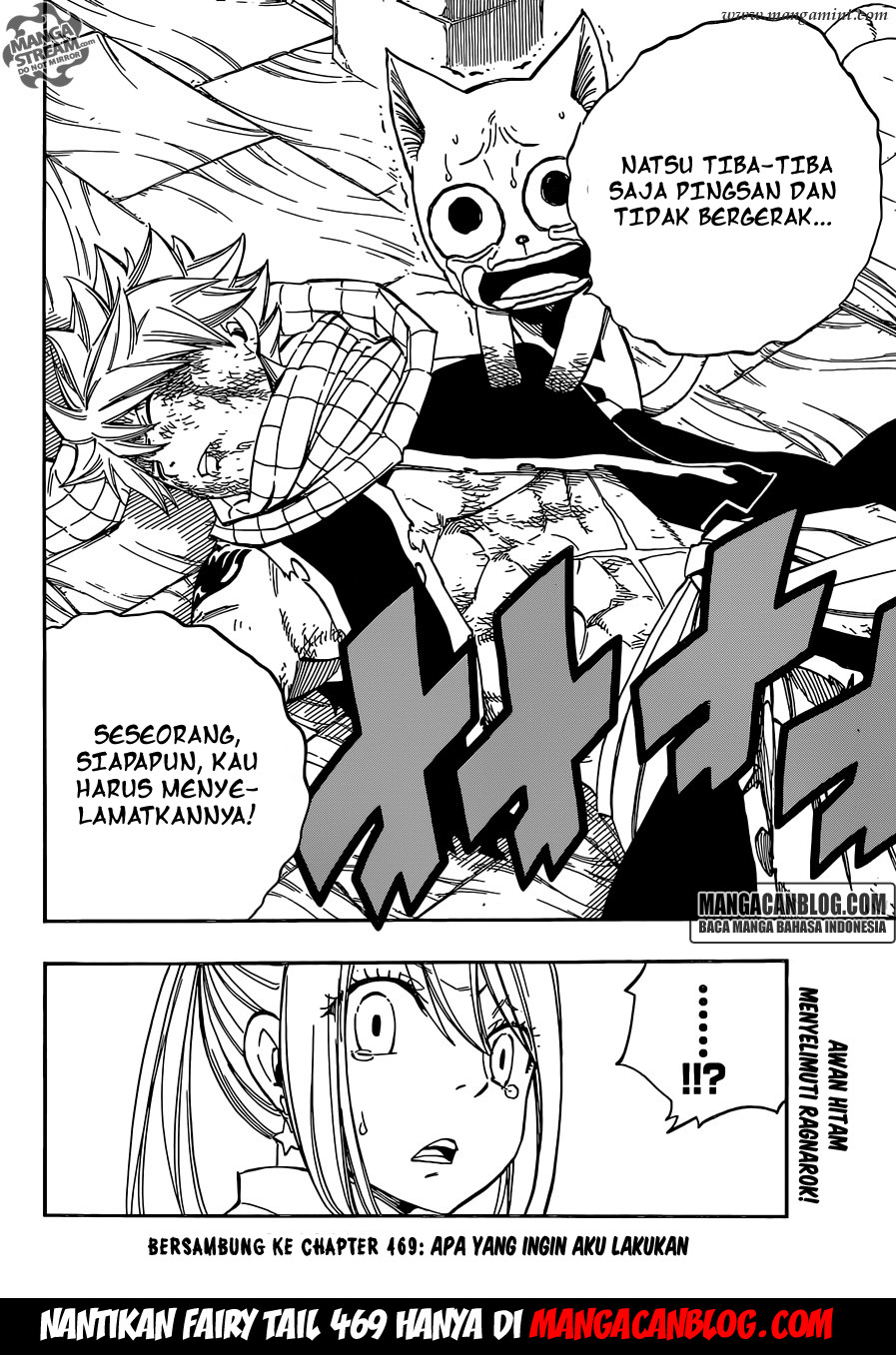 Fairy Tail Chapter 468 Gambar 21