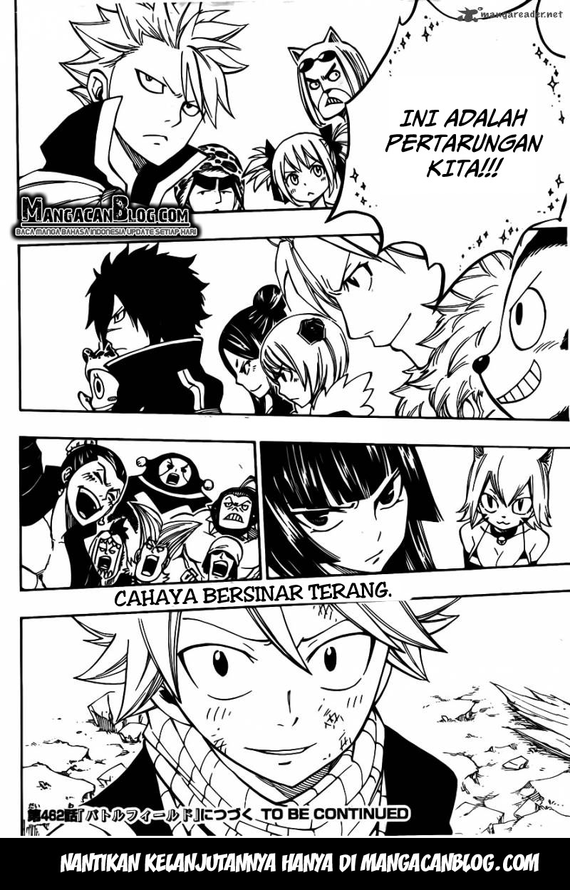 Fairy Tail Chapter 461 Gambar 19
