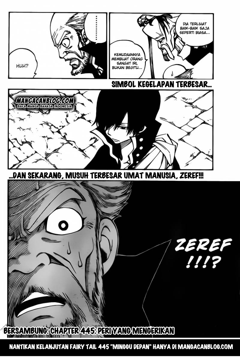 Fairy Tail Chapter 444 Gambar 20