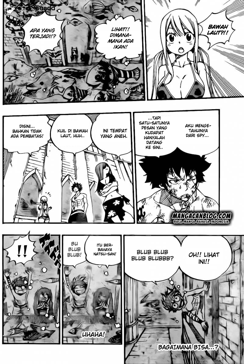 Fairy Tail Chapter 444 Gambar 9