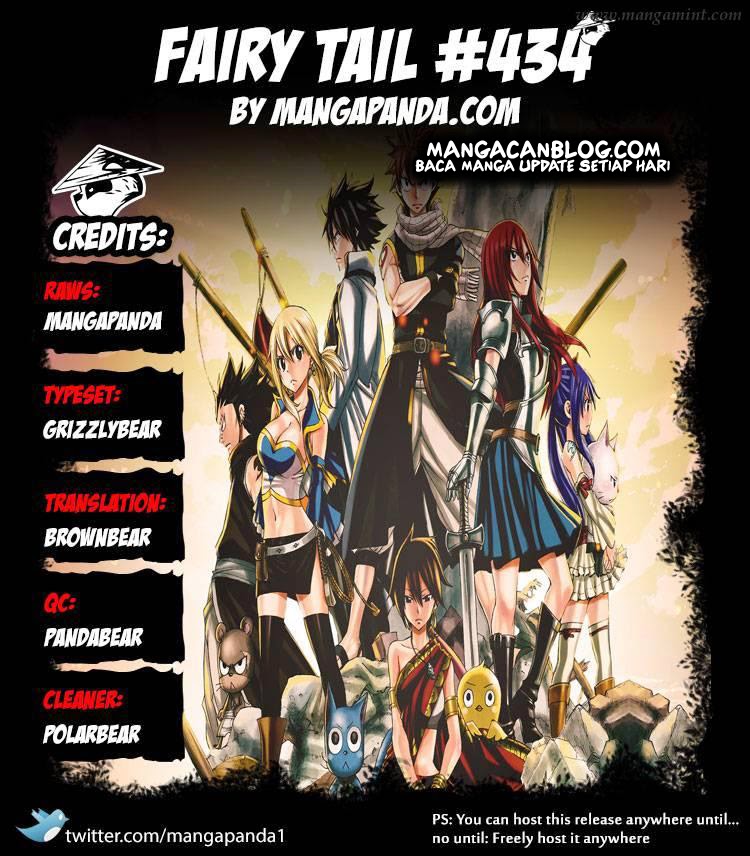 Fairy Tail Chapter 434 Gambar 19
