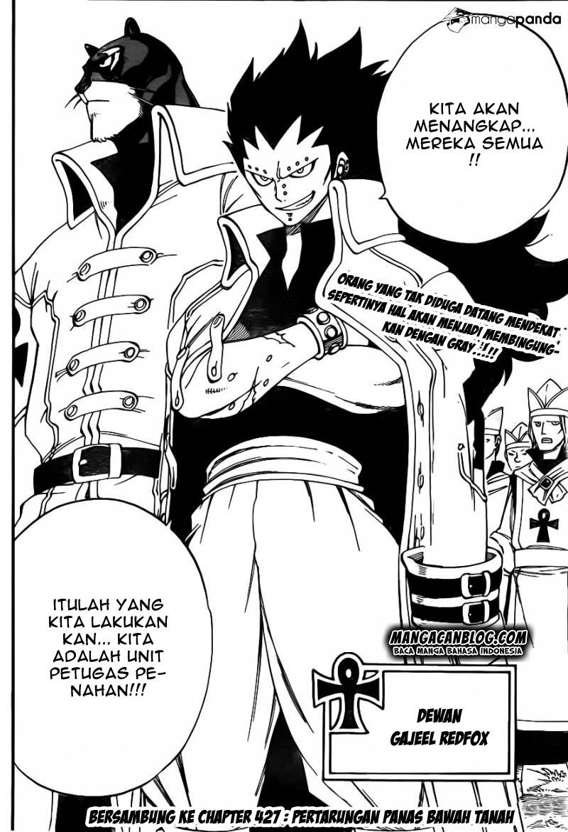 Fairy Tail Chapter 426 Gambar 23