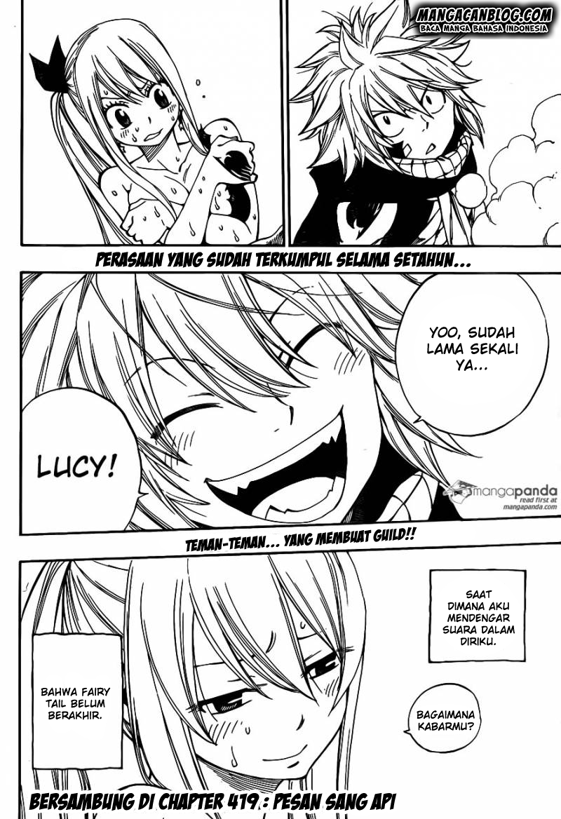 Fairy Tail Chapter 418 Gambar 31
