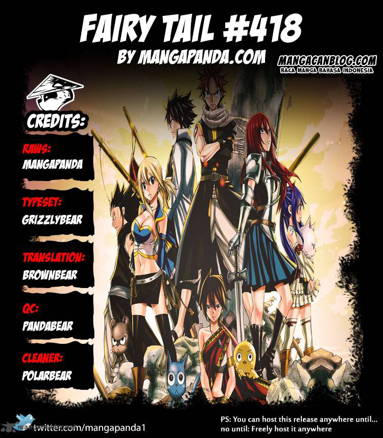 Fairy Tail Chapter 418 Gambar 32