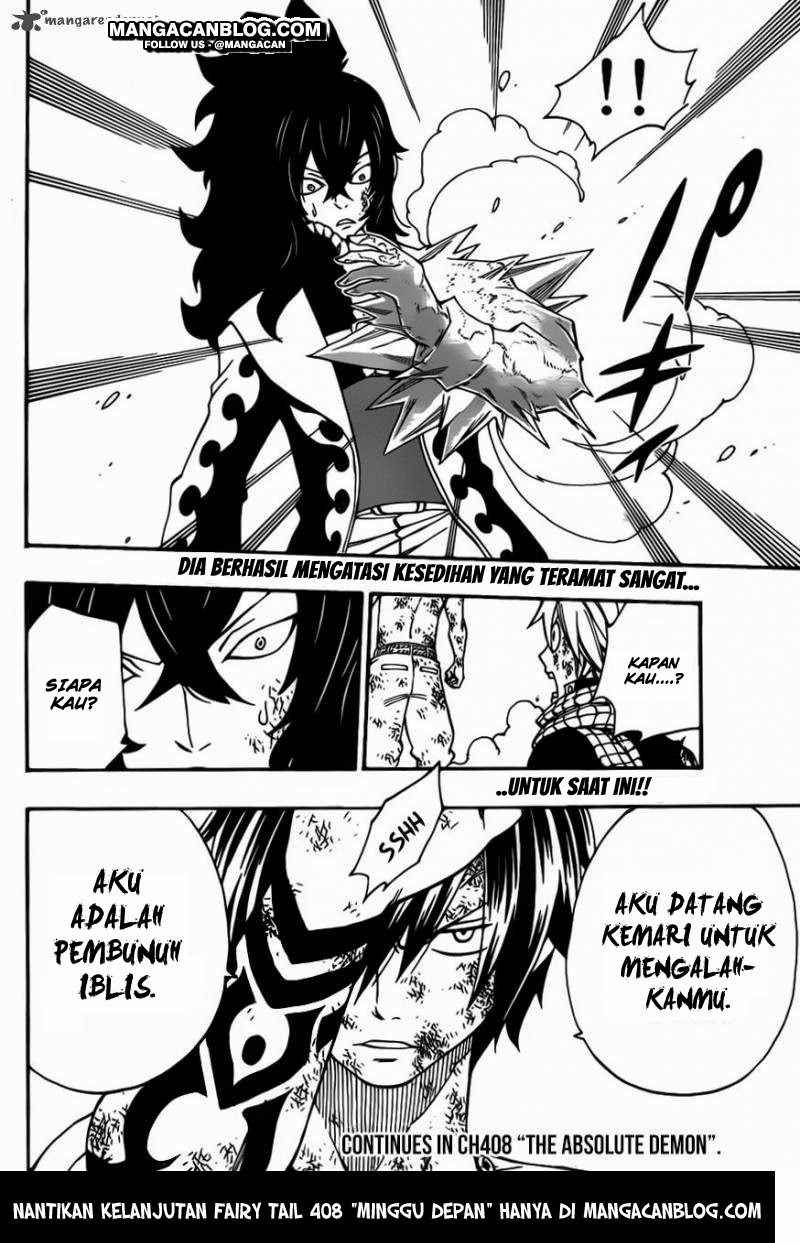 Fairy Tail Chapter 407 Gambar 23
