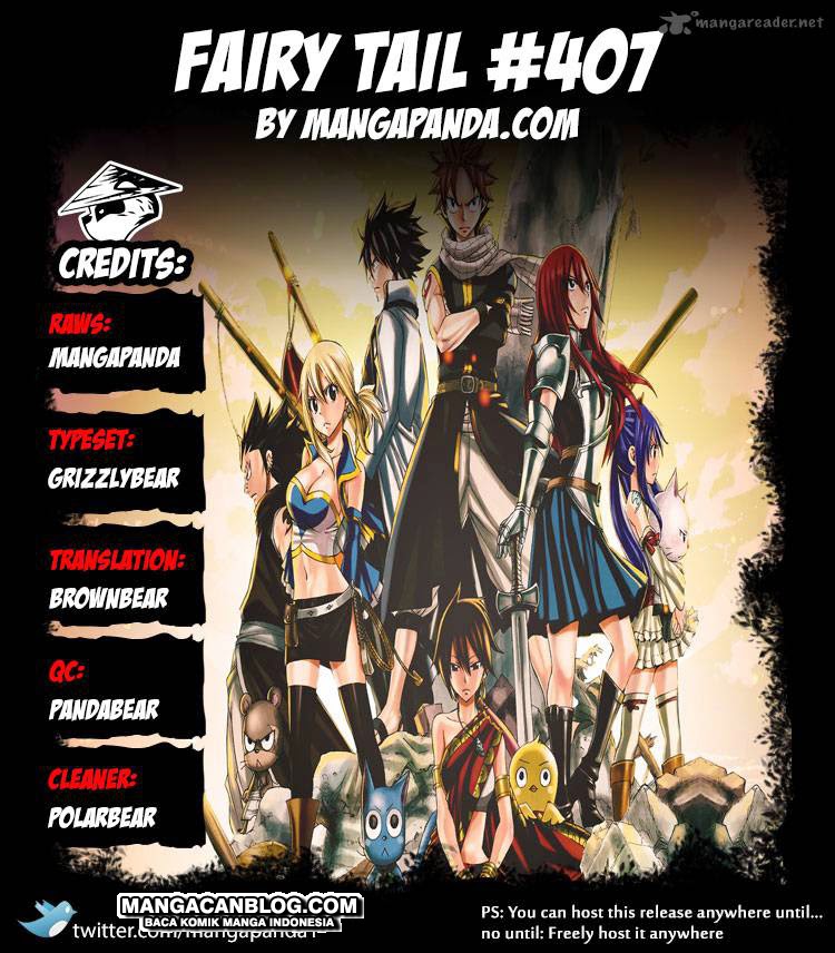 Fairy Tail Chapter 407 Gambar 24