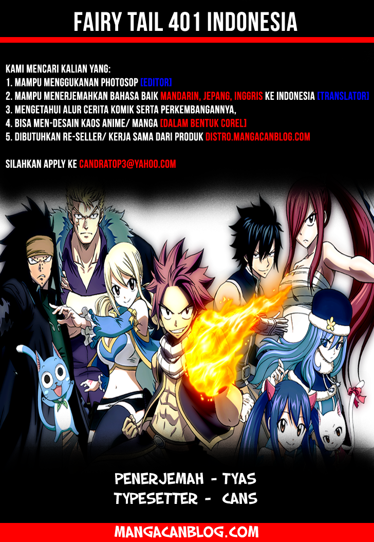 Baca Komik Fairy Tail Chapter 401 Gambar 1