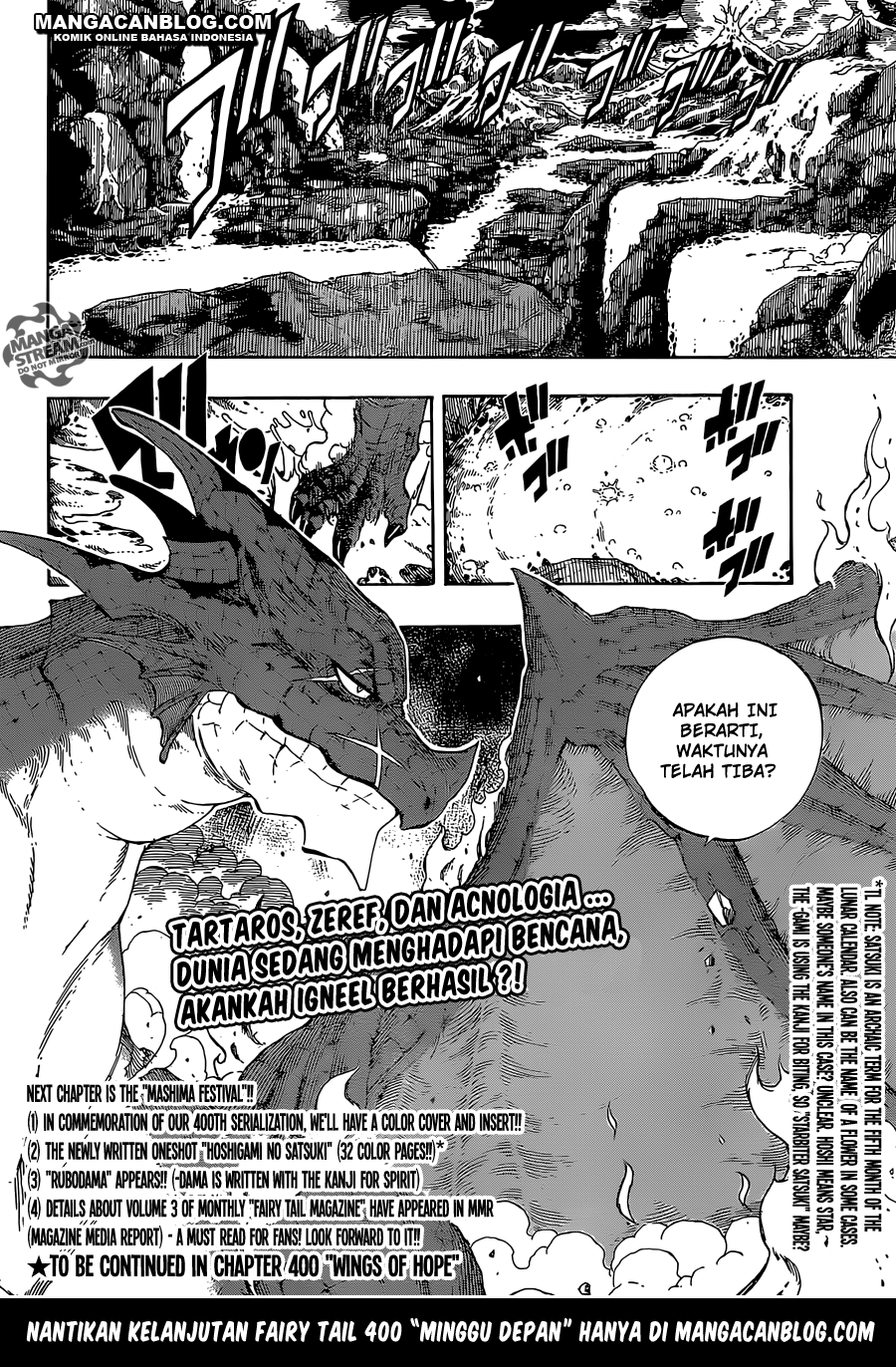 Fairy Tail Chapter 399 Gambar 23