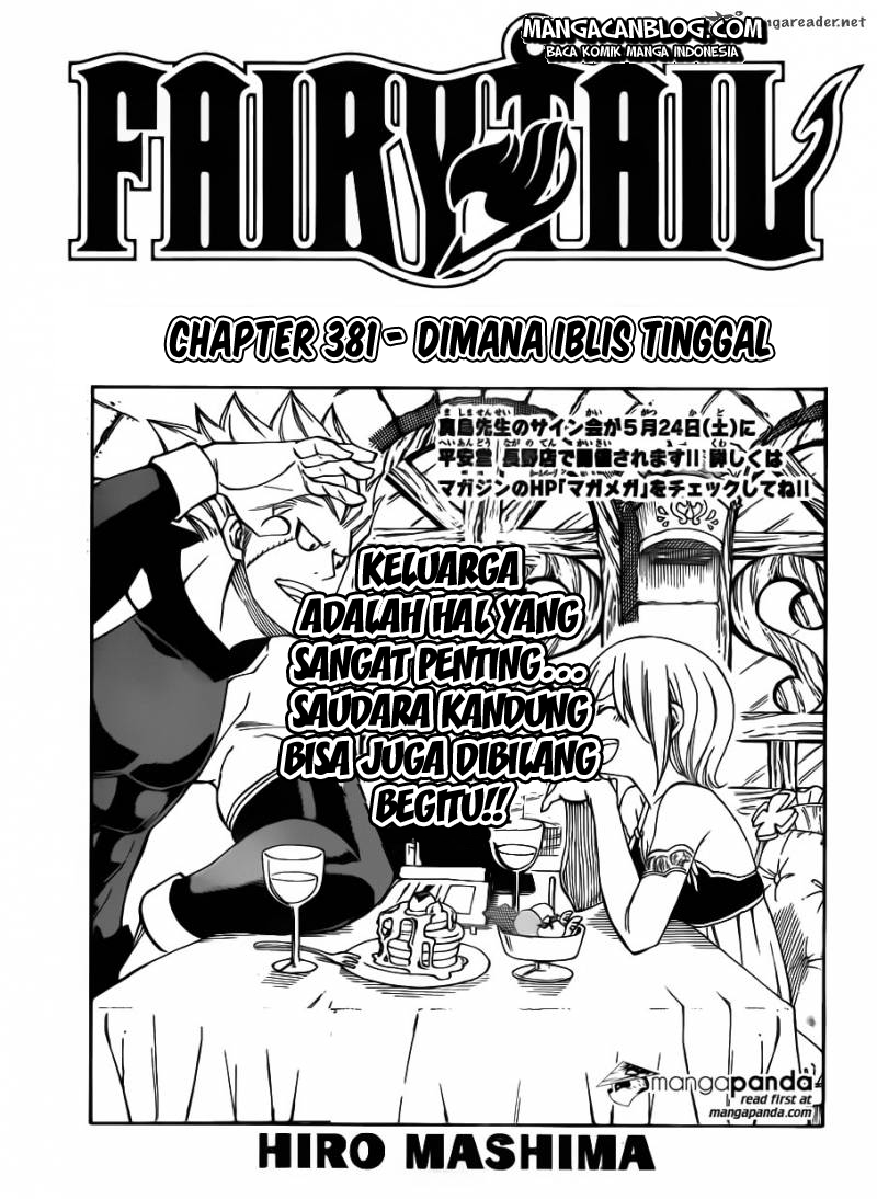 Baca Komik Fairy Tail Chapter 381 Gambar 1