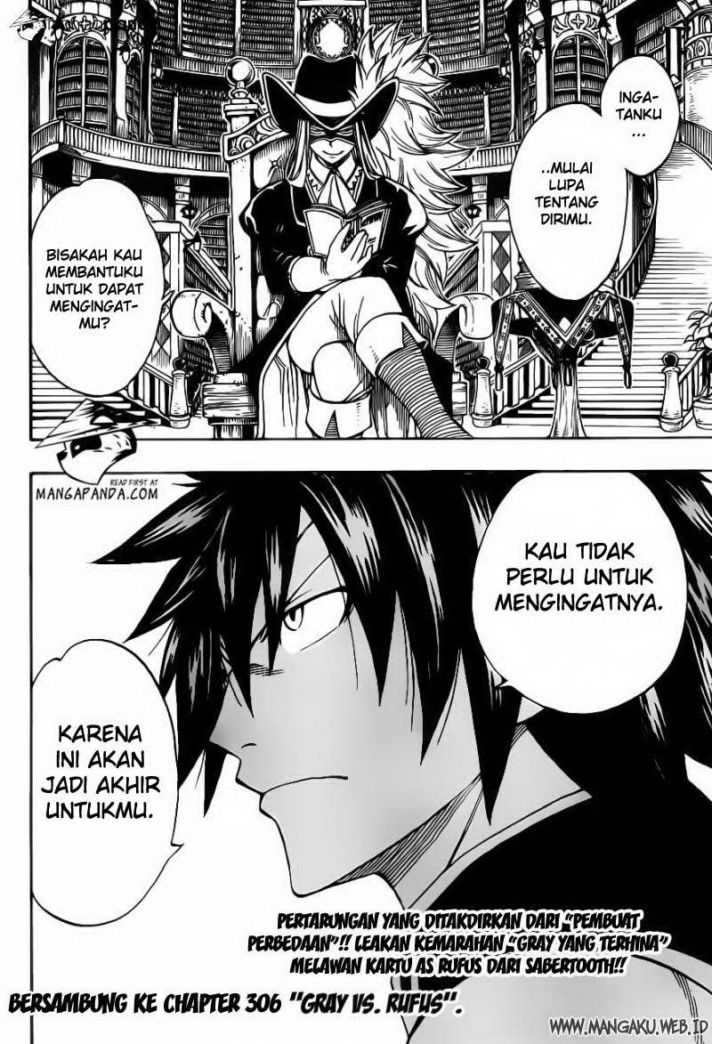 Fairy Tail Chapter 305 Gambar 21